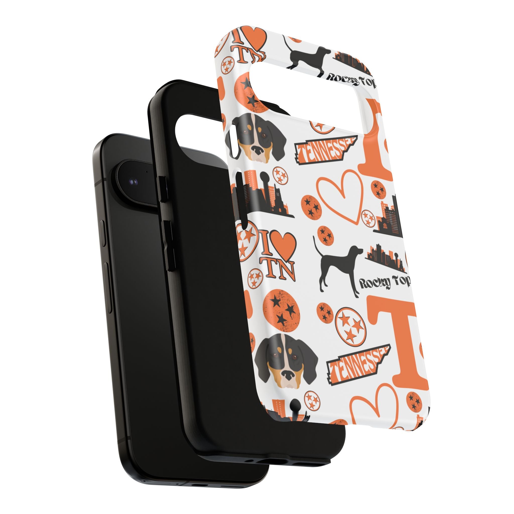 Tennessee Vols pattern Phone Case | Nashville skyline, Volunteers , orange and white