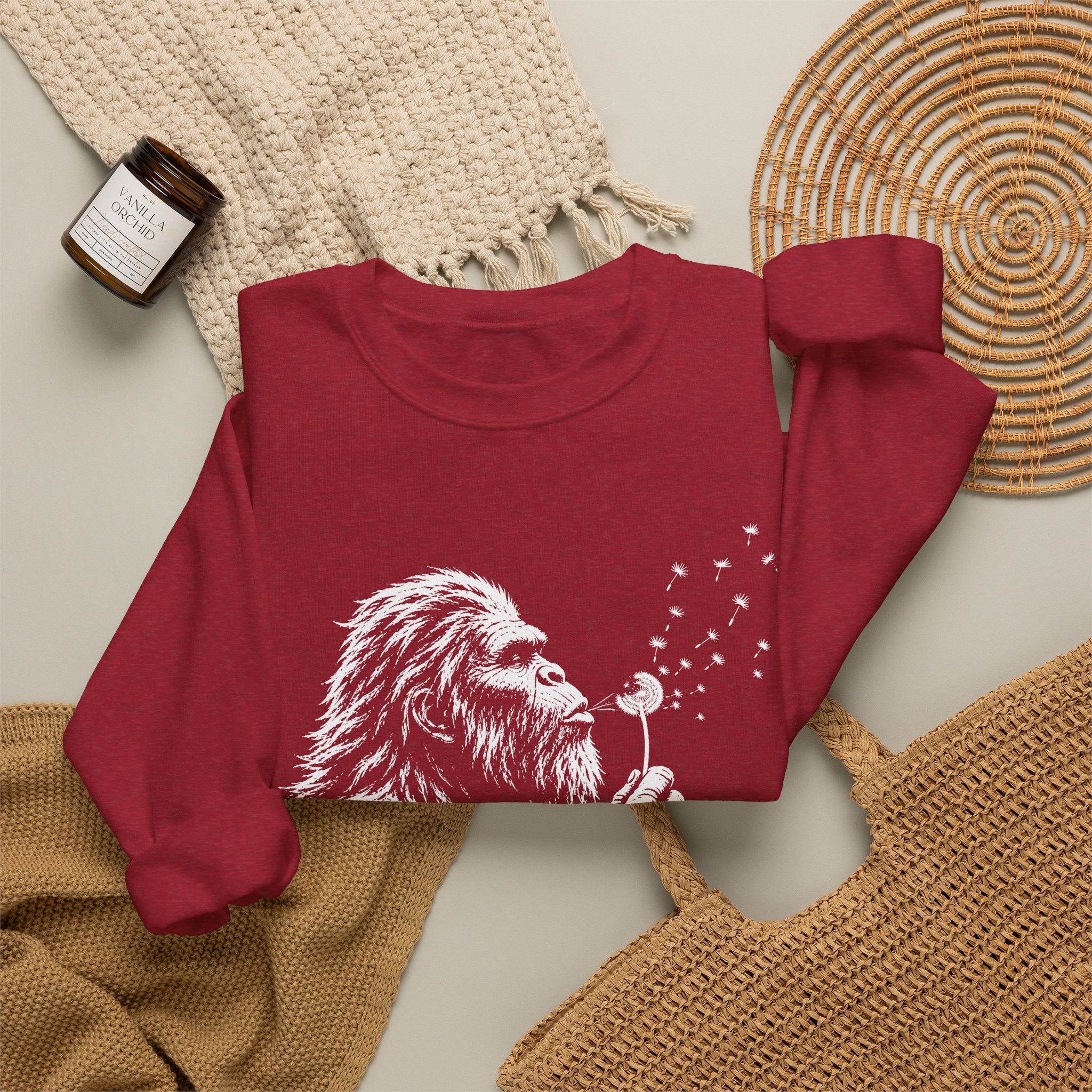 Bigfoot Dandelion Gildan Sweatshirt