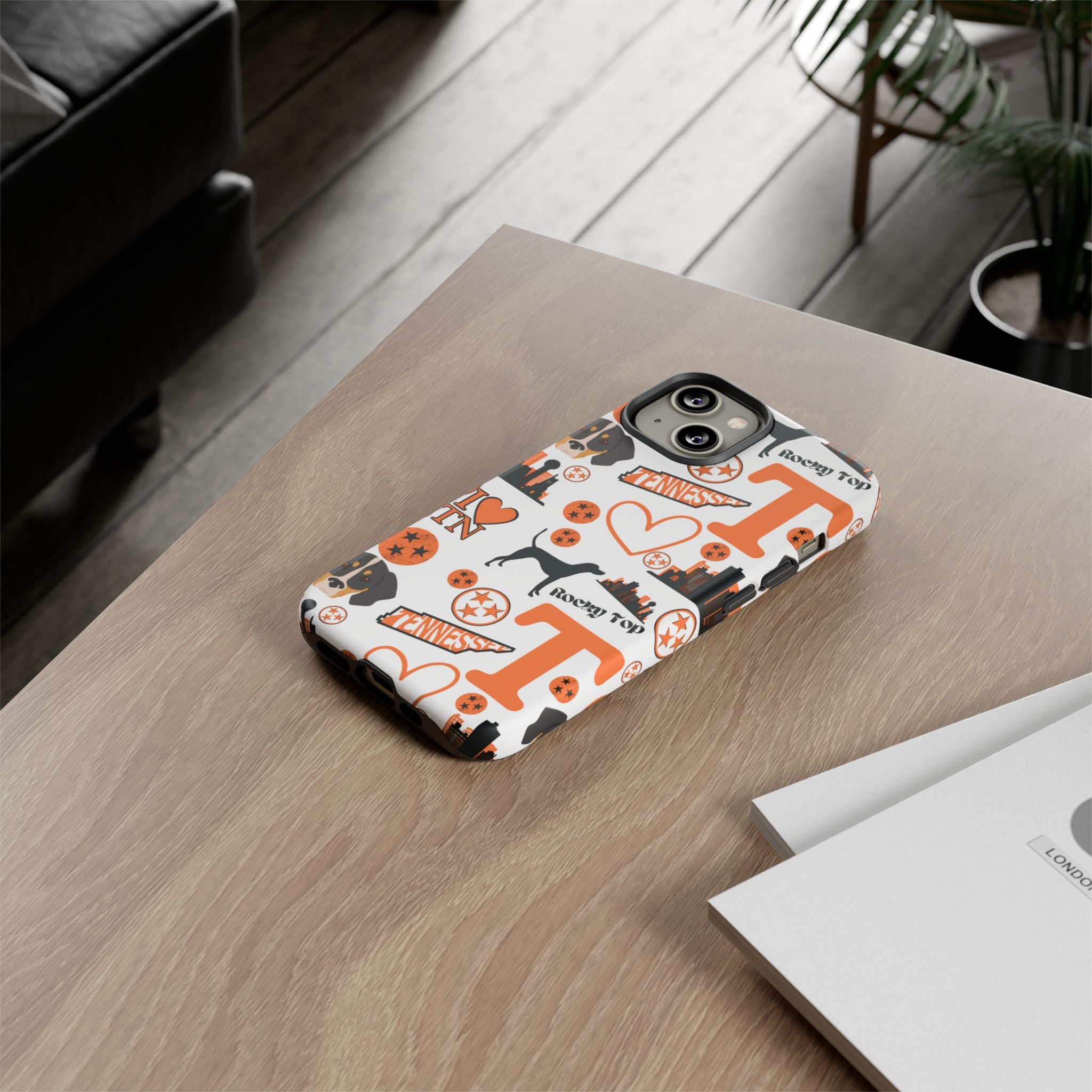 Tennessee Vols pattern Phone Case | Nashville skyline, Volunteers , orange and white