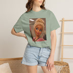 If i dont say it my face does humor comfort colors tee, Barbie expression tee