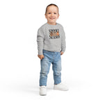 Toddler Sweatshirt — "Spooky Season" Ghosts Leopard & Plaid Fall Halloween Pullover