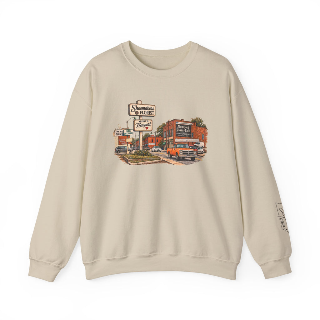 Vintage Newport TN small town Gildan Sweatshirt