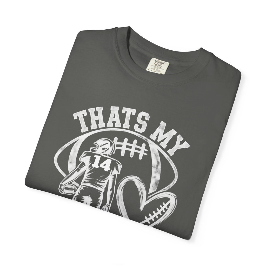 Football Mom/Dad T-Shirt - "That's My Heart on the Field" Youth Player Support Tee