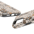 Cheetah bows iced coffee love Magnetic Impact-Resistant Cases