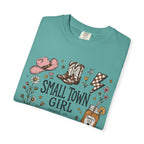 Small town girl , Jesus and sweet tea girl, comfort colors tee