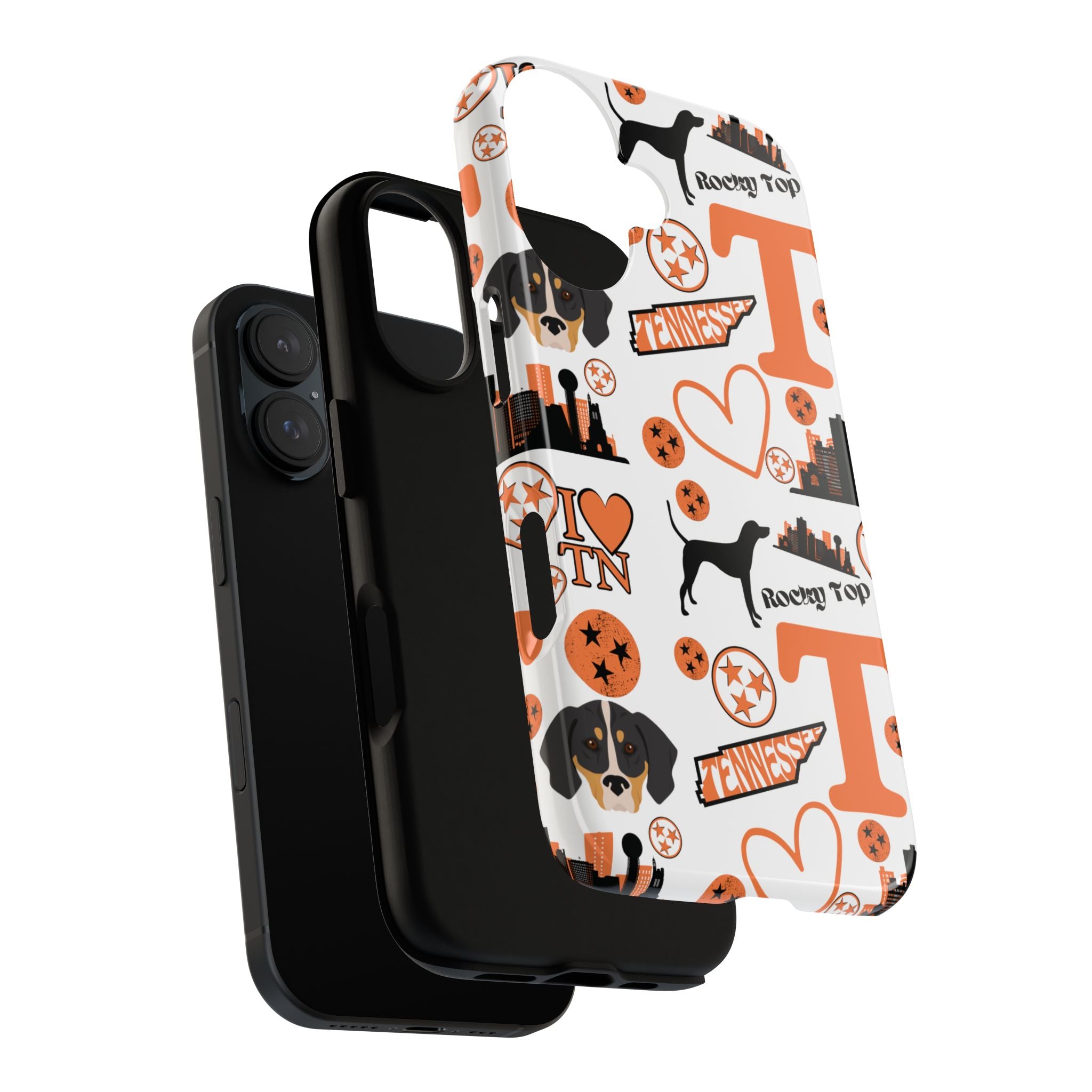 Tennessee Vols pattern Phone Case | Nashville skyline, Volunteers , orange and white