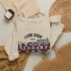 Gildan Alabama and Jesus sweatshirt , roll tide gifts for women
