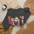 Spooky Book Club Sweatshirt | Halloween Ghost Reading Graphic | Cozy Fall Book Lover Crewneck
