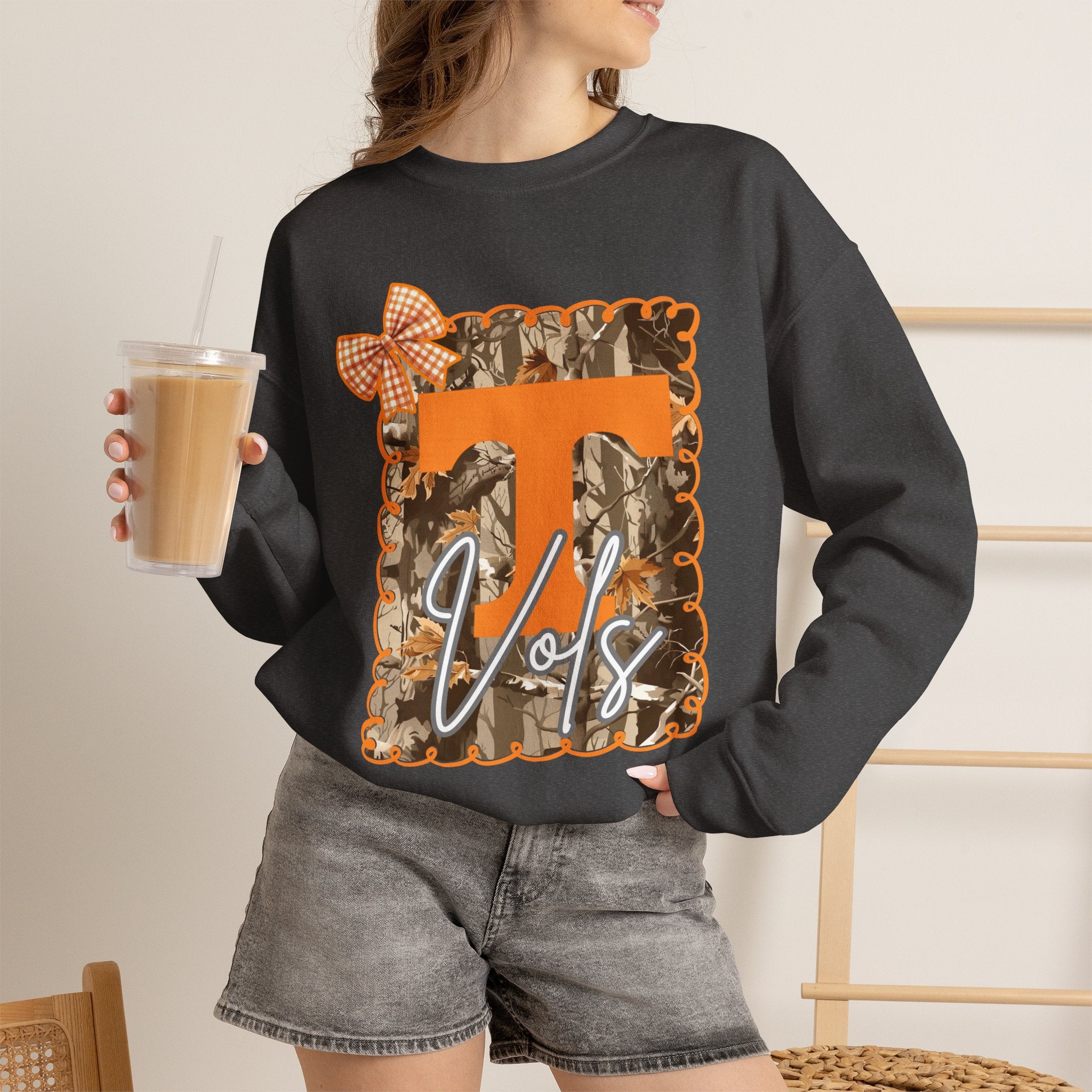 TN Vols Camouflage Graphic Sweatshirt | Tennessee Volunteers clothing gifts