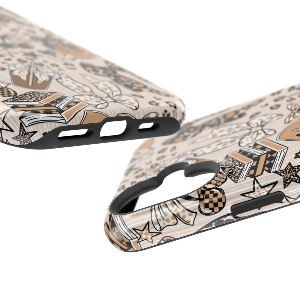 Cheetah bows iced coffee love Magnetic Impact-Resistant Cases