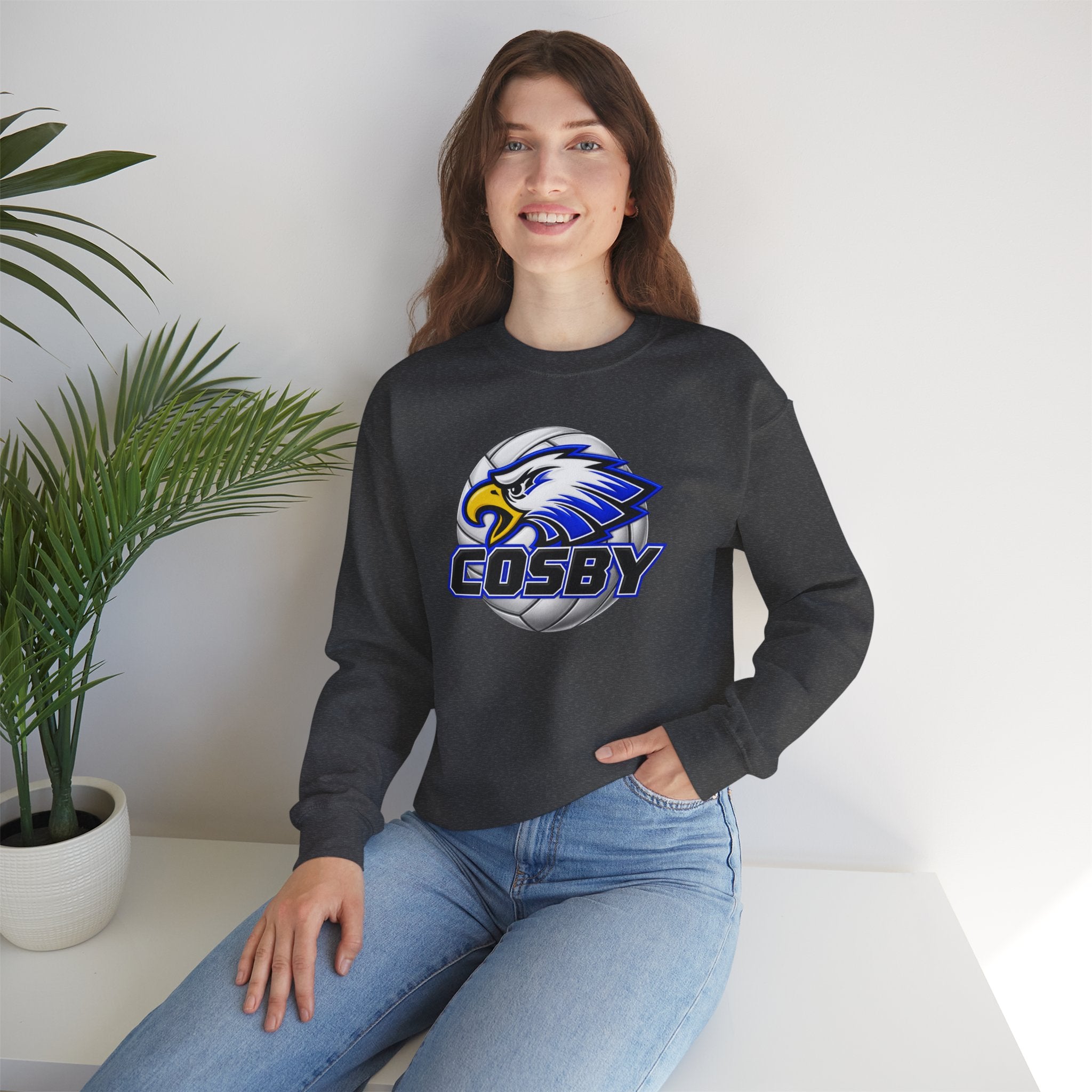 Volleyball Cosby Unisex Heavy Blend™ Crewneck Sweatshirt