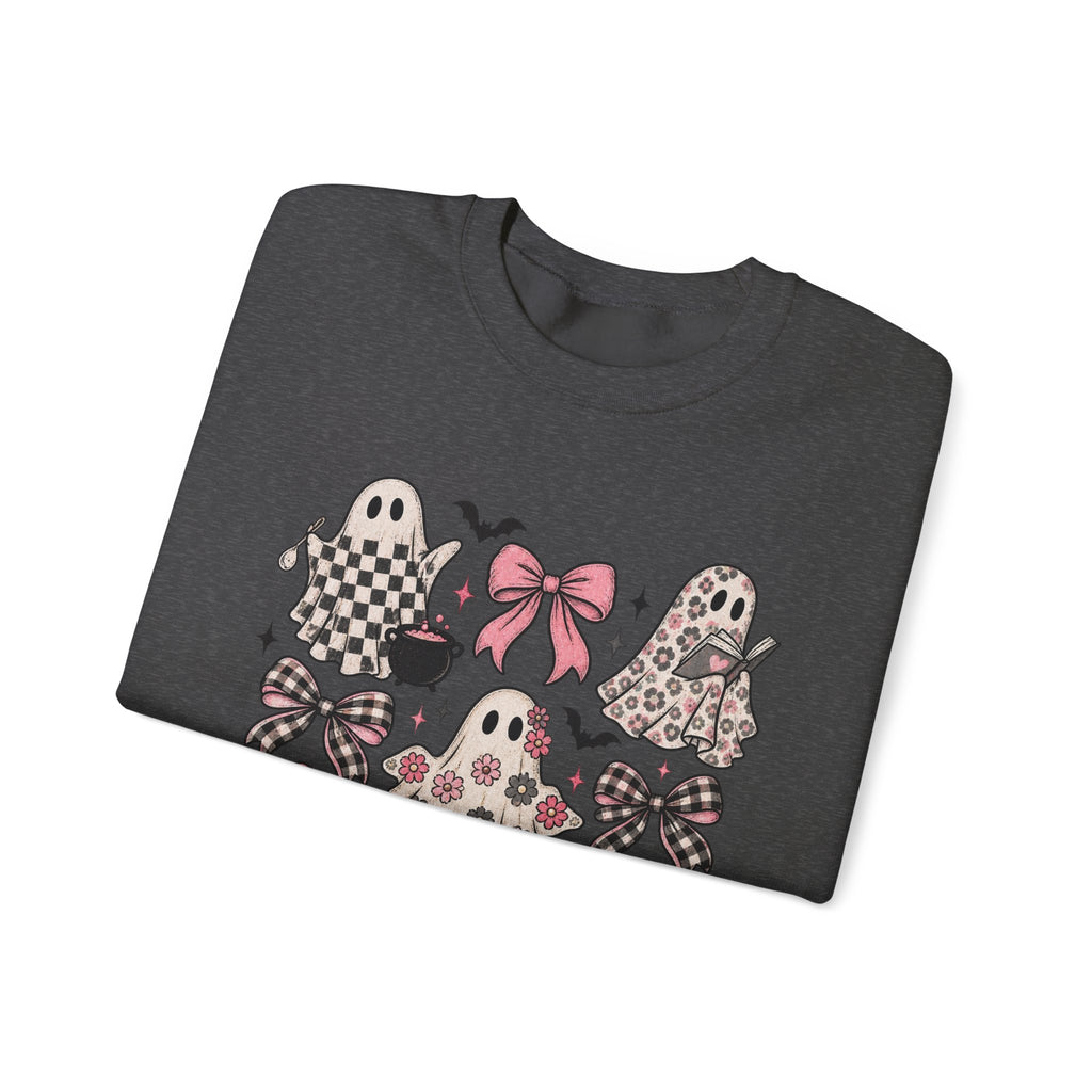 Ghost and bows Gildan Adult sweatshirt