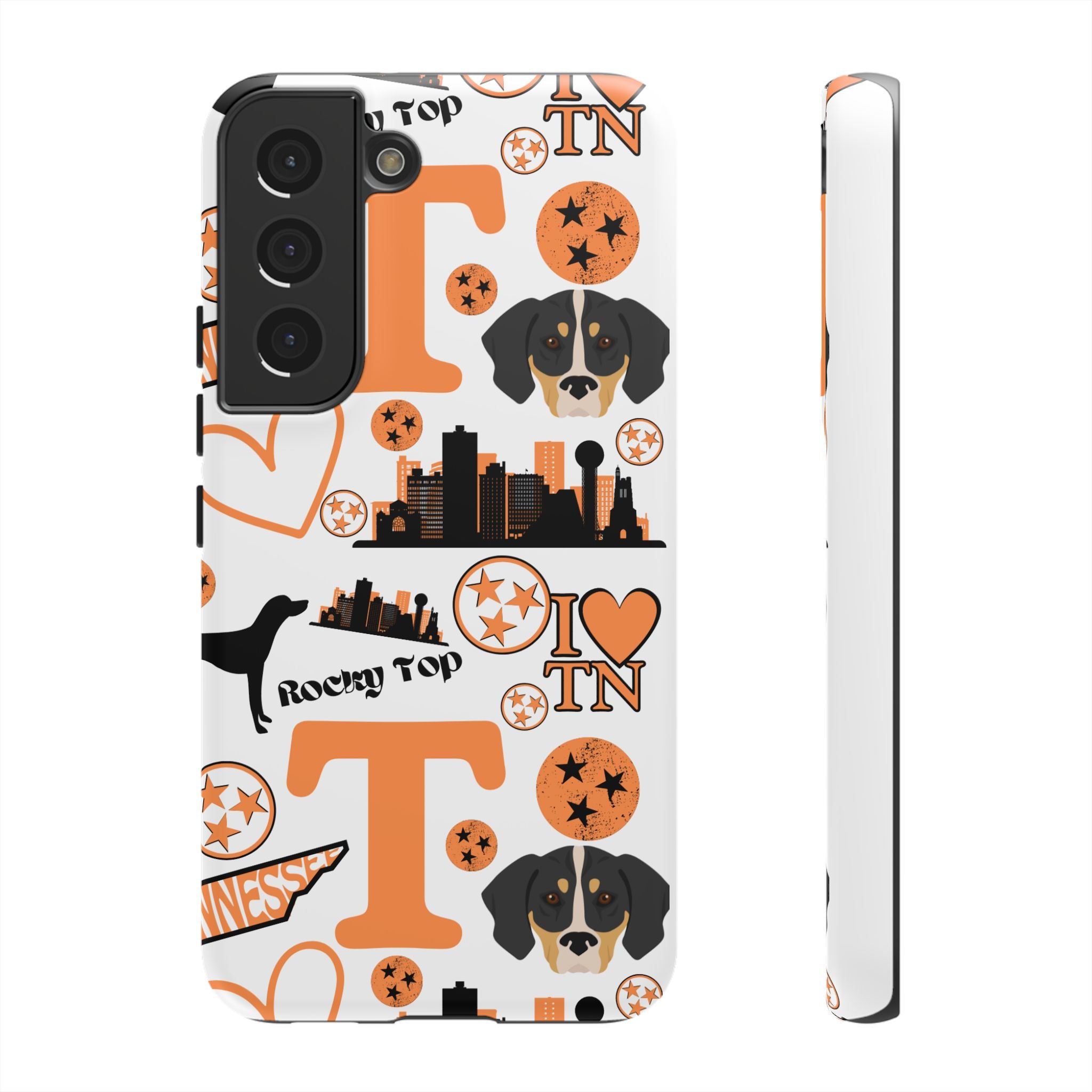 Tennessee Vols pattern Phone Case | Nashville skyline, Volunteers , orange and white