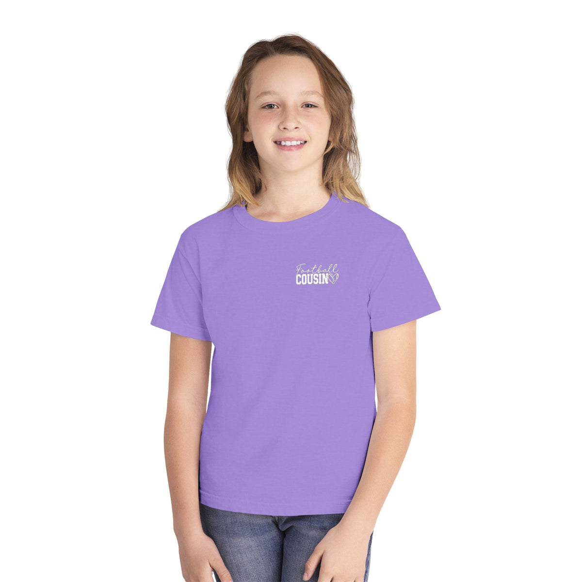 Youth Tee — "Those Are My Bros" Football Players Graphic