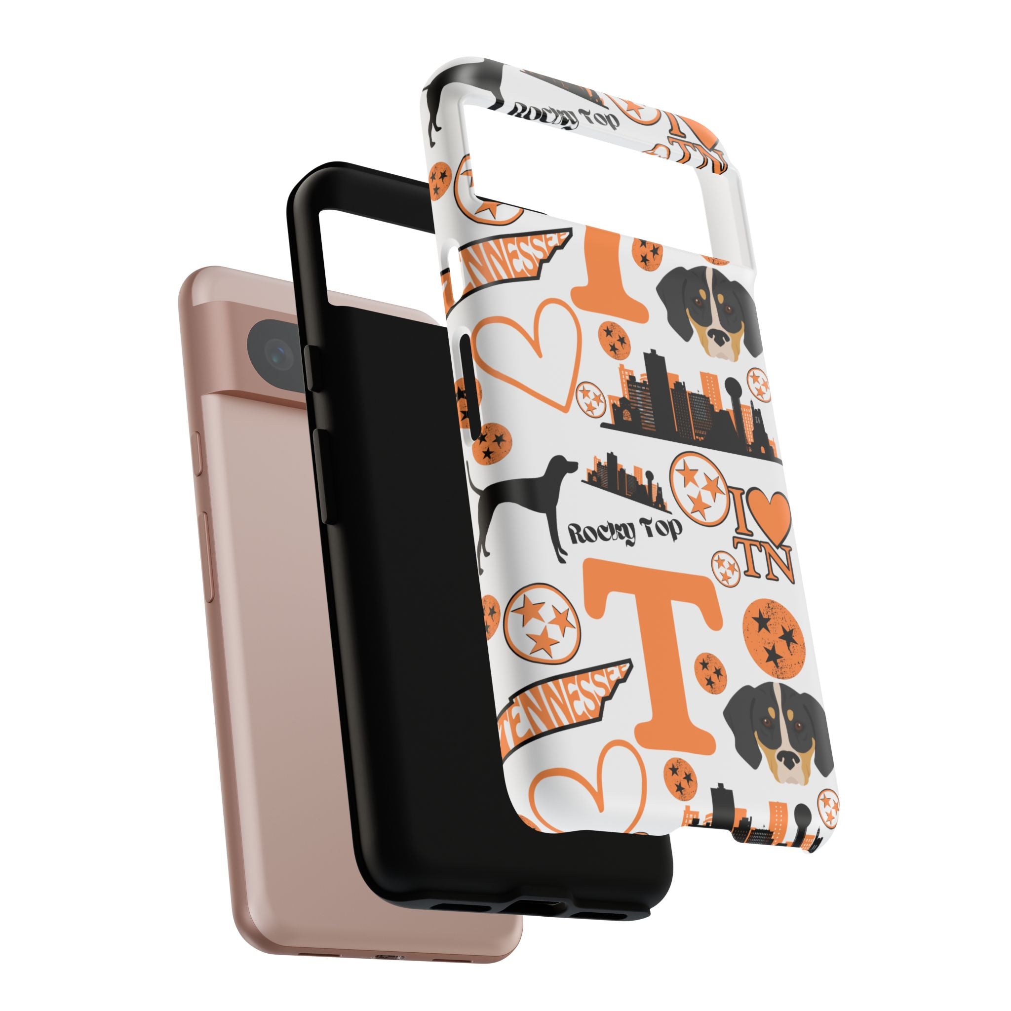 Tennessee Vols pattern Phone Case | Nashville skyline, Volunteers , orange and white