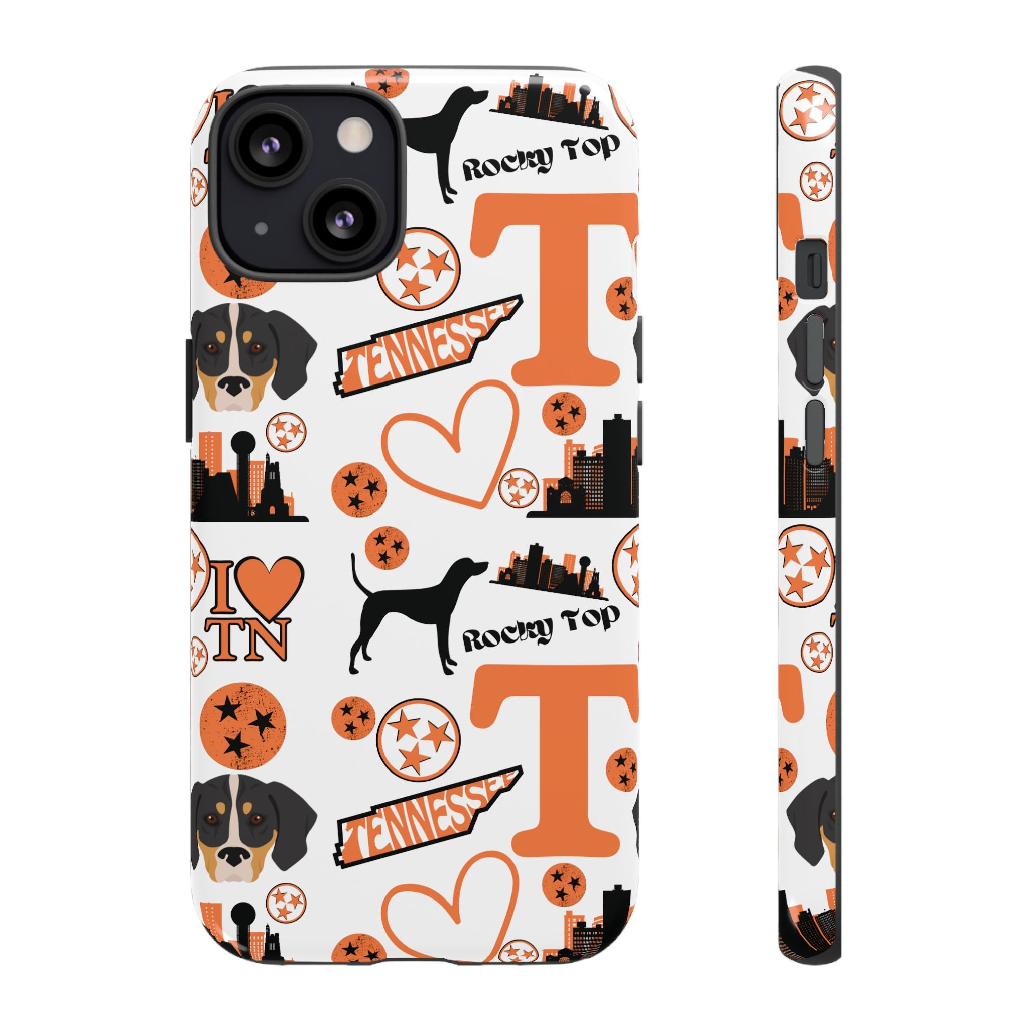 Tennessee Vols pattern Phone Case | Nashville skyline, Volunteers , orange and white