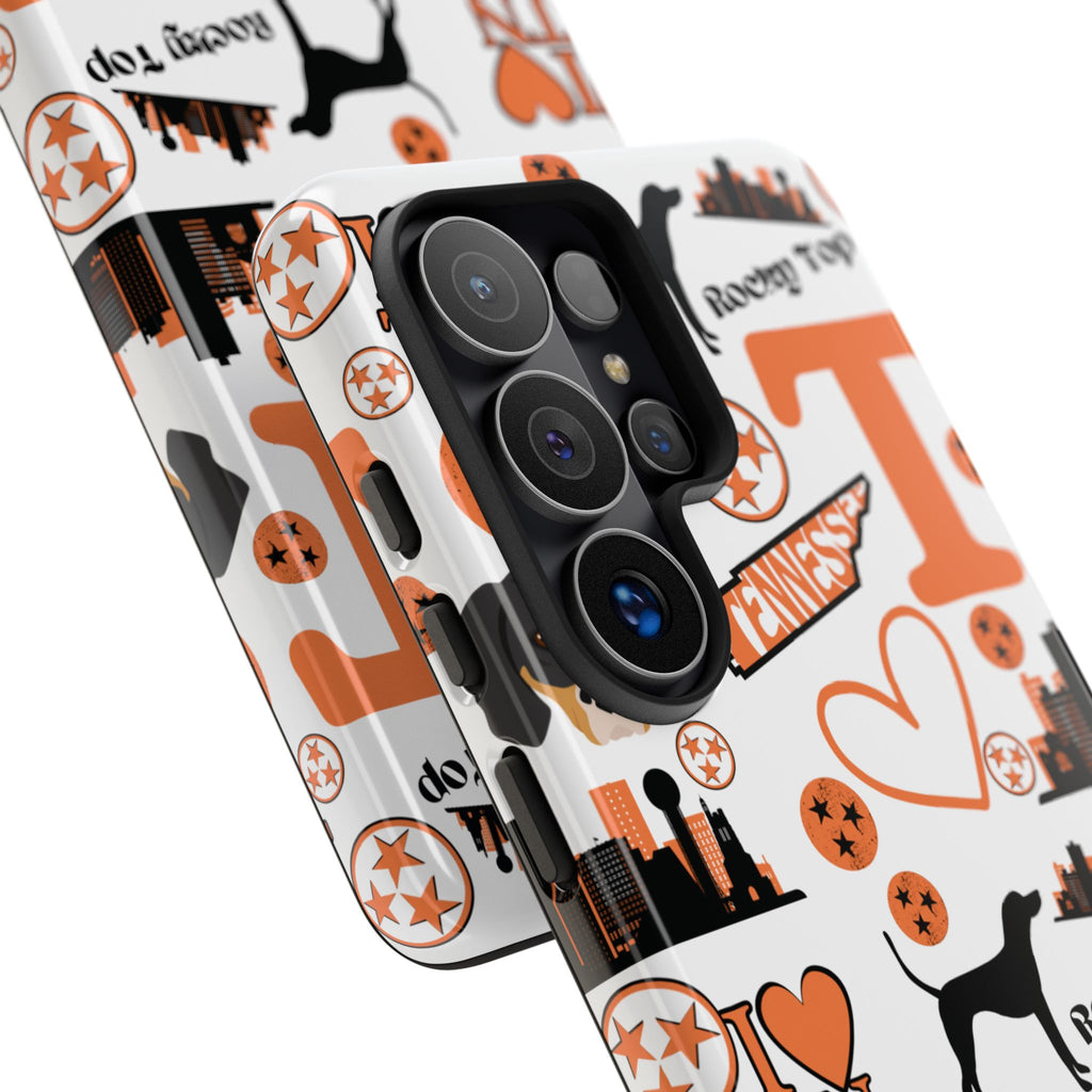 Tennessee Vols pattern Phone Case | Nashville skyline, Volunteers , orange and white