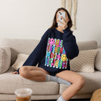 Crewneck Sweatshirt — Helping Tiny Humans Do Big Things,Colorful Teacher,Childcare Appreciation Pullover