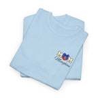 Basketball Mom T-Shirt — 'MOM' Lettering with Hoop, Ball & #1 Foam Finger Design