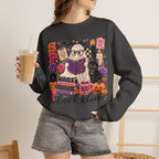 Spooky Book Club Sweatshirt | Halloween Ghost Reading Graphic | Cozy Fall Book Lover Crewneck