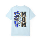 Cheer Mom T-Shirt — Cheerleading Mom Tee with Pom Poms & Megaphone Design