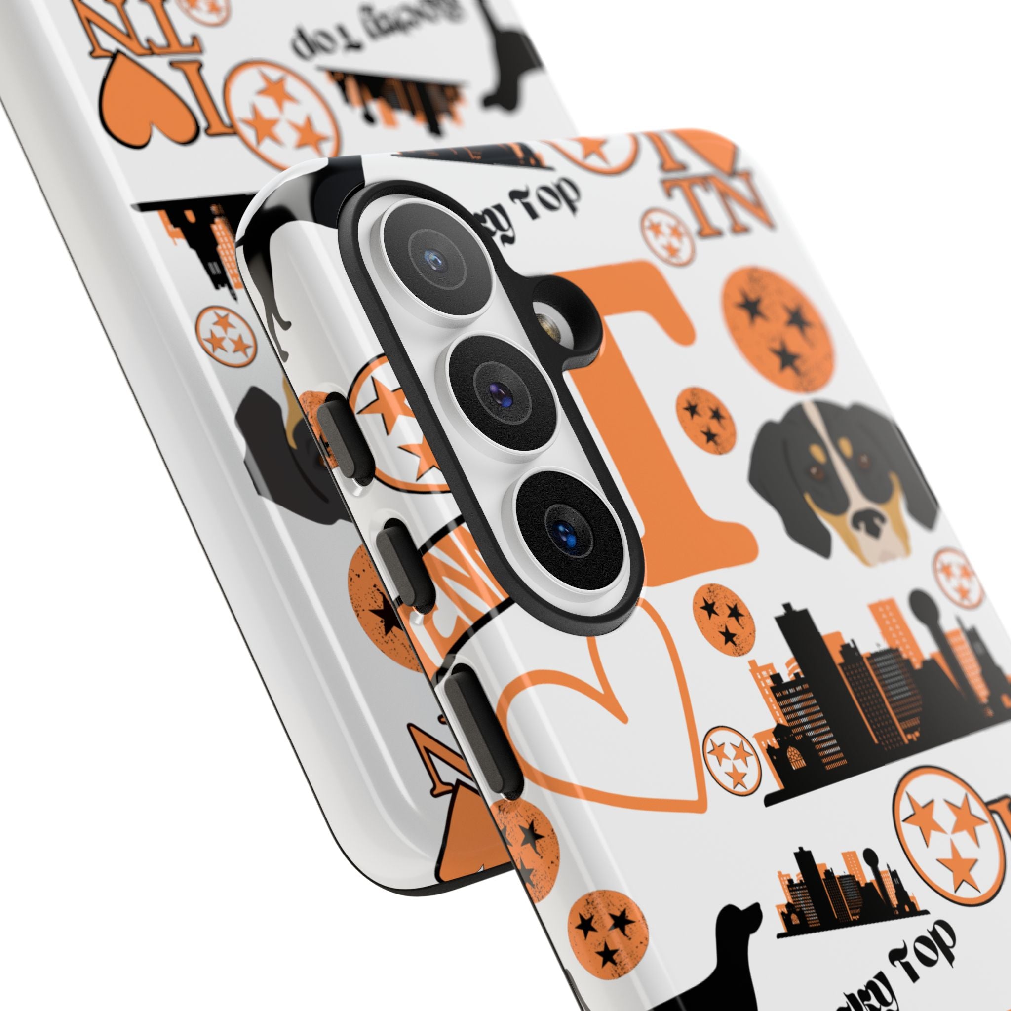 Tennessee Vols pattern Phone Case | Nashville skyline, Volunteers , orange and white