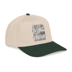 Mid Profile Baseball Cap — 'Lean Forward' Inspirational Script Cap