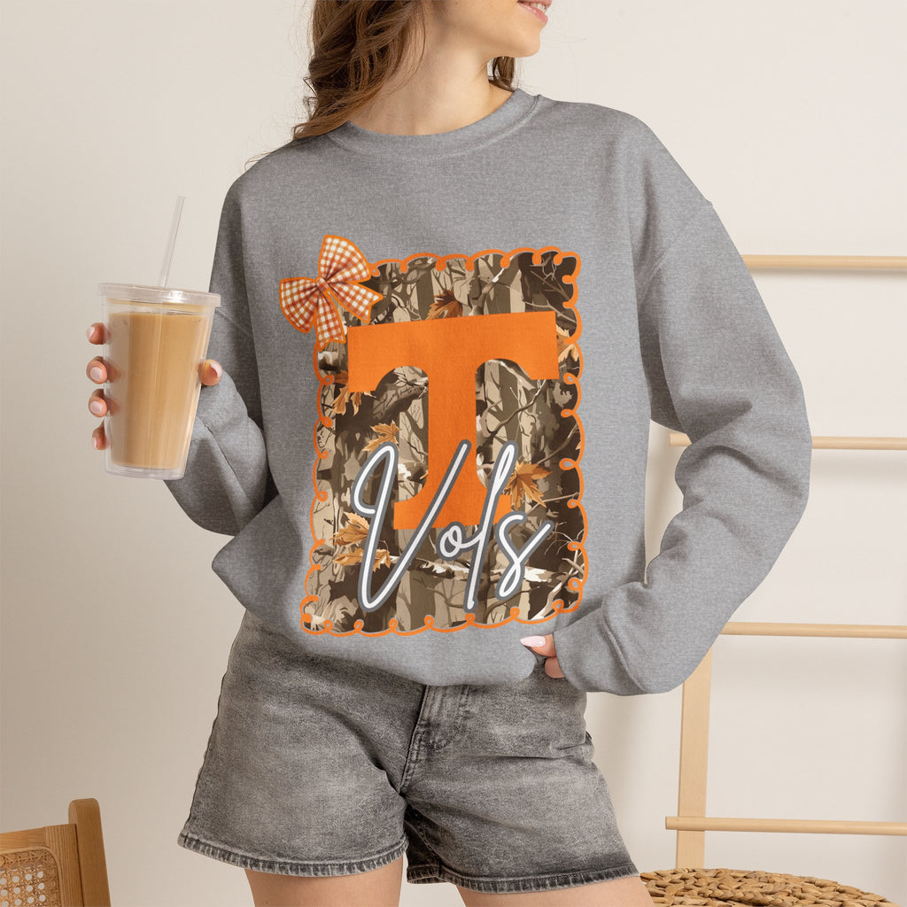 TN Vols Camouflage Graphic Sweatshirt | Tennessee Volunteers clothing gifts