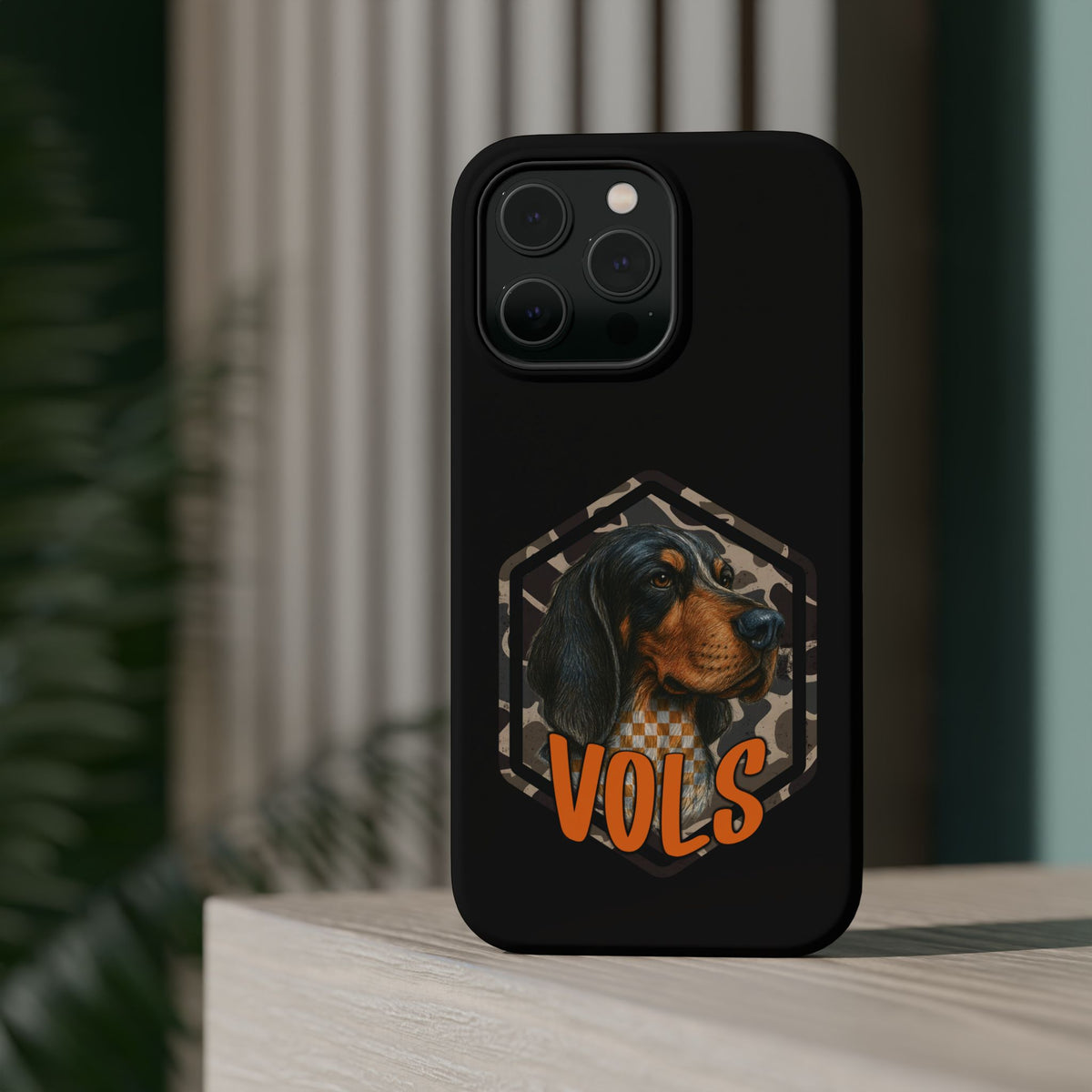 Vols Smokey camo Phone Case — Magnetic Impact-Resistant iPhone Cover