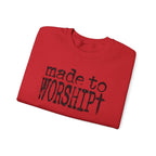 Made to Worship Christan Gildan Crewneck Sweatshirt