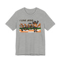 I Love Jesus Vols T-Shirt | Football  TN Stadium Graphic Tee, Orange and White Tennessee Vols