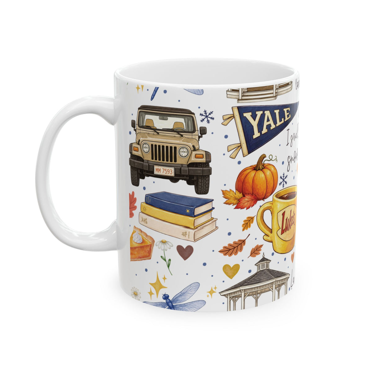 Stars Hollow Gilmore Girls style Ceramic Mug, (11oz, 15oz)