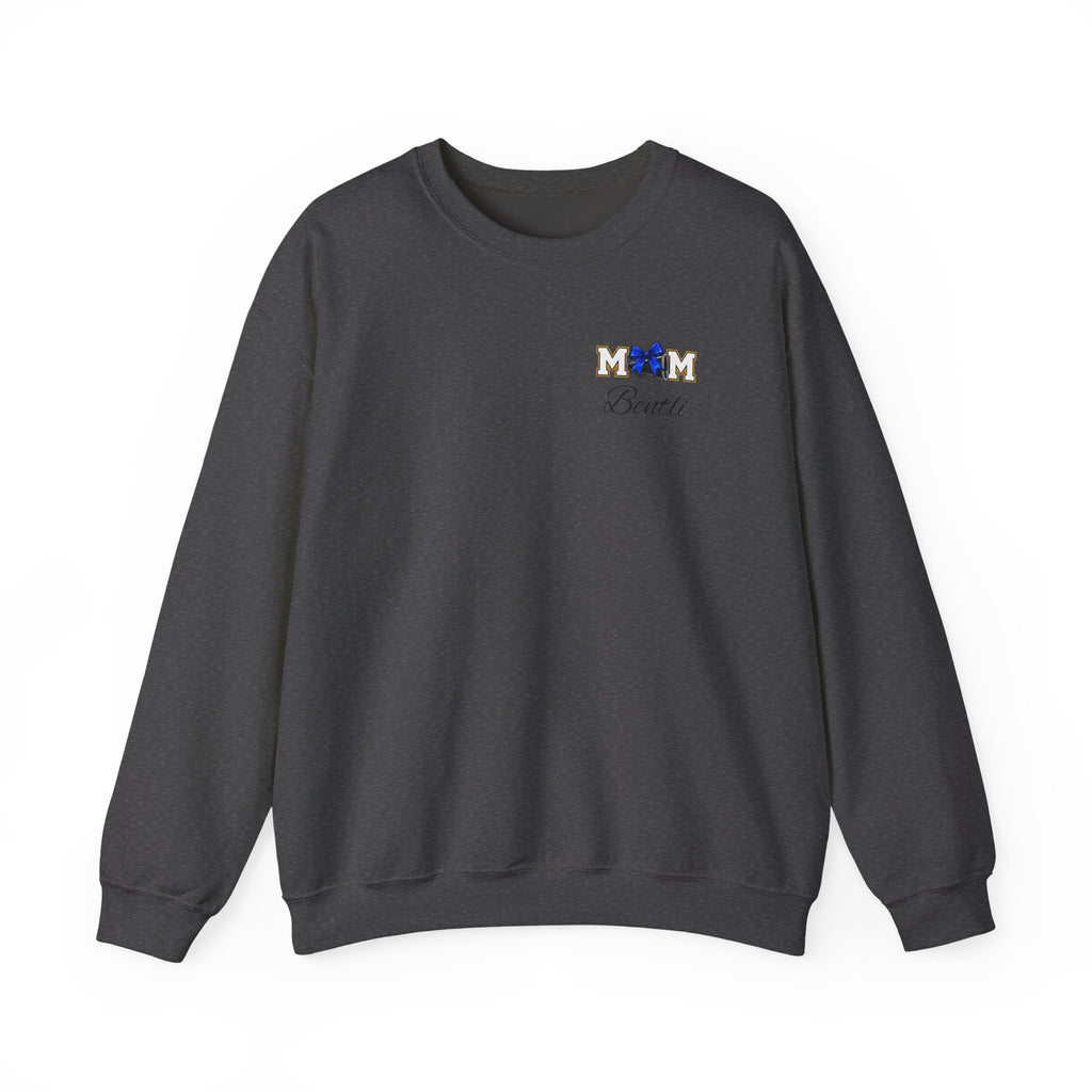 Cheer MOM personalizable name Gildan crewneck sweatshirt