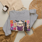 Spooky Book Club Sweatshirt | Halloween Ghost Reading Graphic | Cozy Fall Book Lover Crewneck