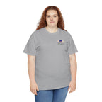 Basketball Mom T-Shirt — 'MOM' Lettering with Hoop, Ball & #1 Foam Finger Design