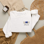 Cheer MOM personalizable name Gildan crewneck sweatshirt