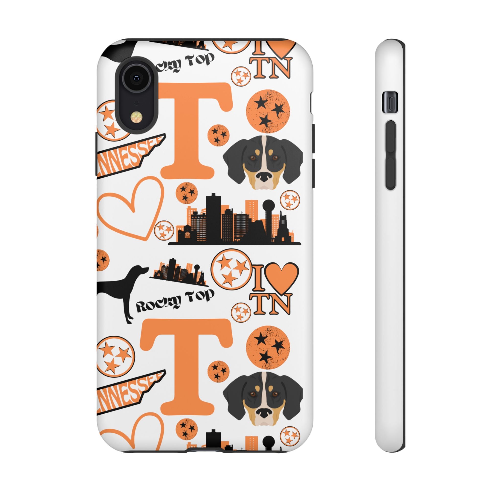Tennessee Vols pattern Phone Case | Nashville skyline, Volunteers , orange and white