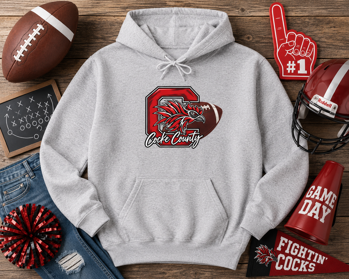 CCHS football Gildan Unisex Heavy Blend™ Hooded Sweatshirt