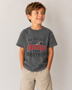 Youth Tee - "My Brother Just Tackled Your Brother" Football Kids Shirt