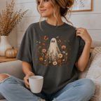Ghost in wildflowers Comfort Colors Unisex Garment-Dyed T-shirt