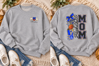 Basketball Mom  Gildan Crewneck Sweatshirt – 'Basketball Mom' Graphic