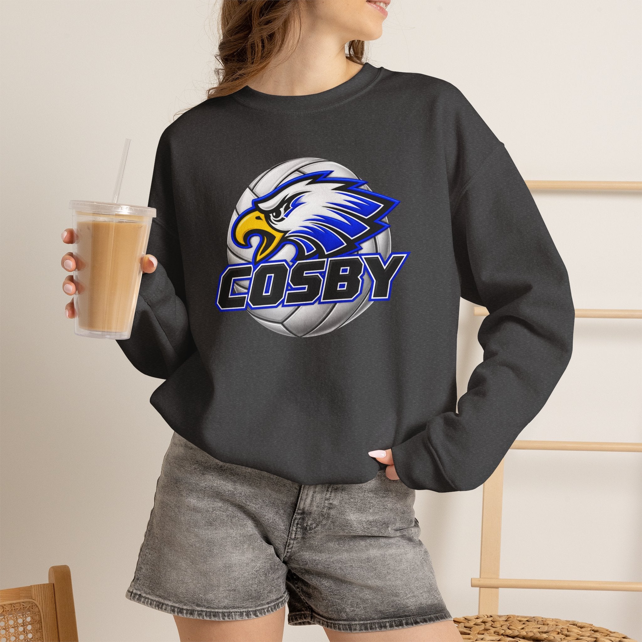 Volleyball Cosby Unisex Heavy Blend™ Crewneck Sweatshirt