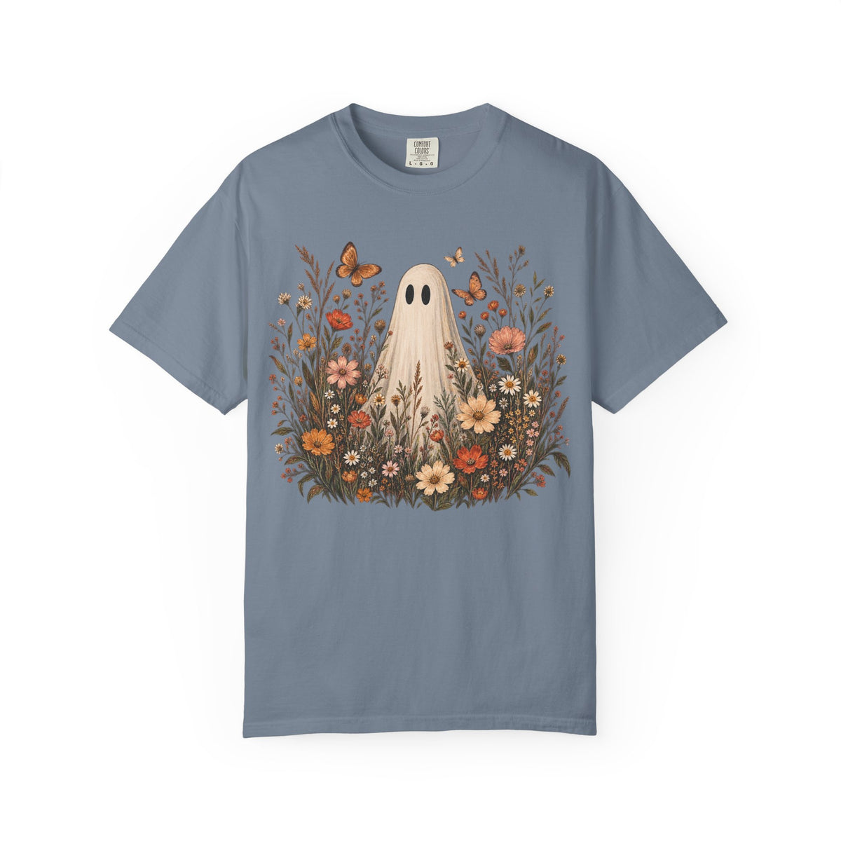 Ghost in wildflowers Comfort Colors Unisex Garment-Dyed T-shirt