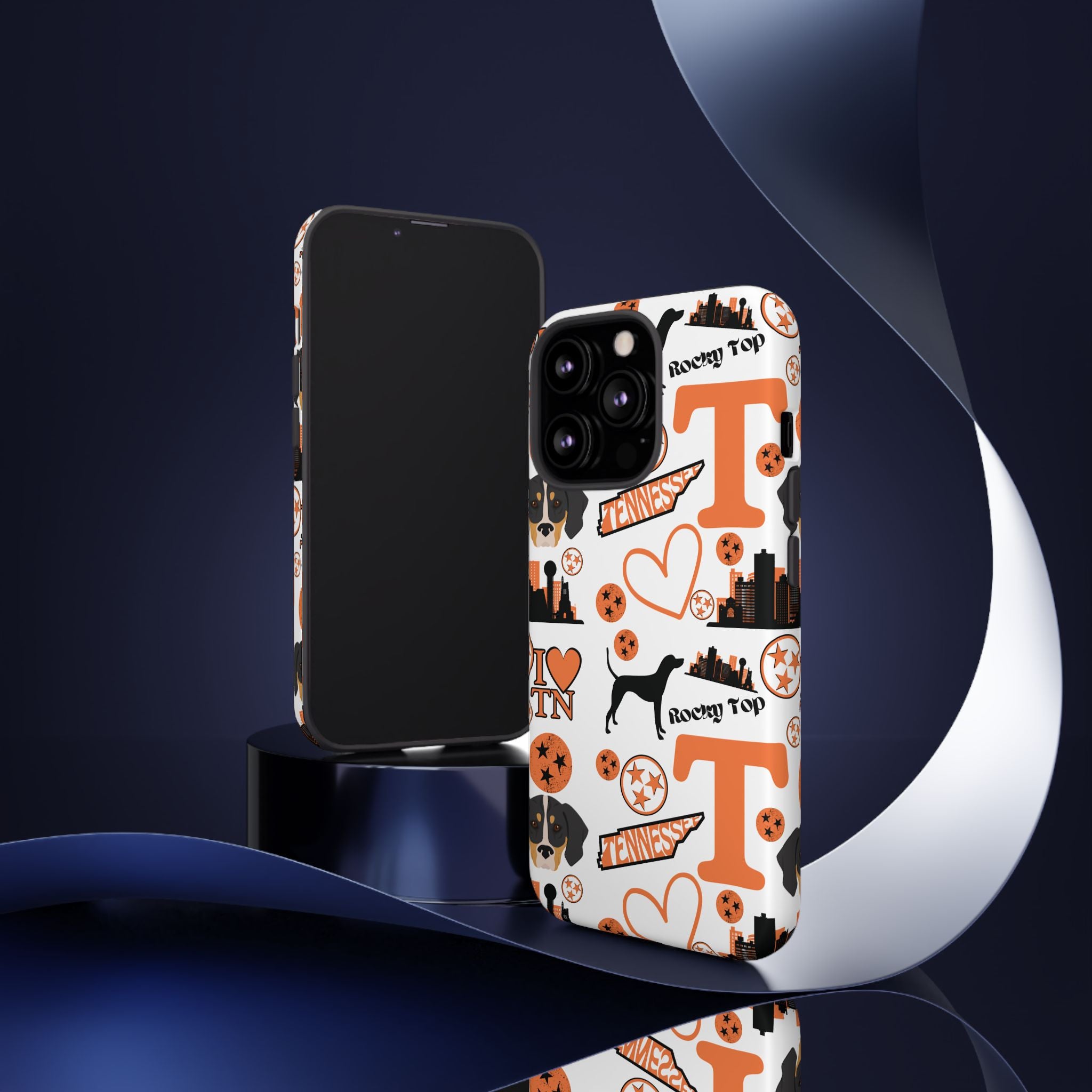 Tennessee Vols pattern Phone Case | Nashville skyline, Volunteers , orange and white