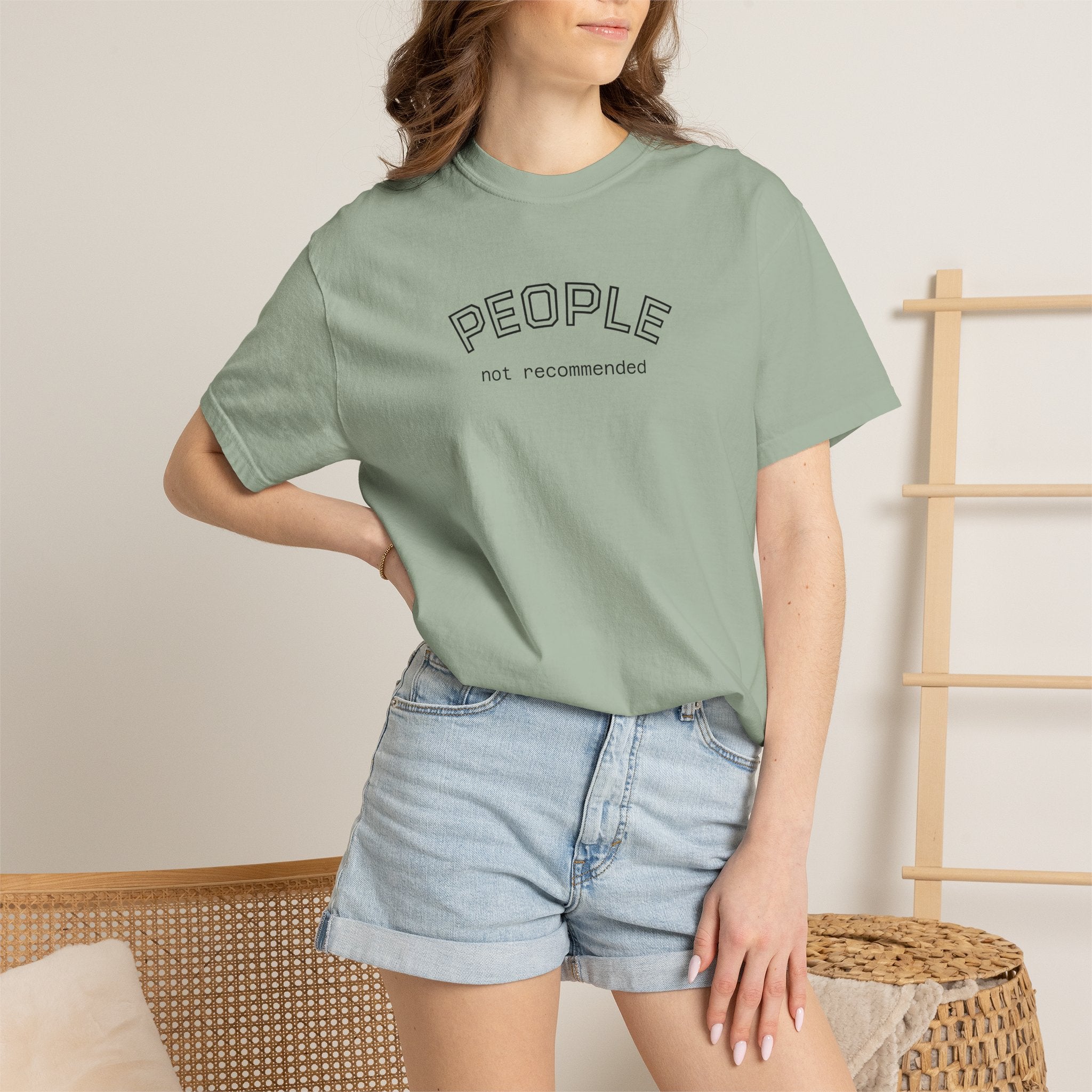 People not recommended Comfort COlors tshirt