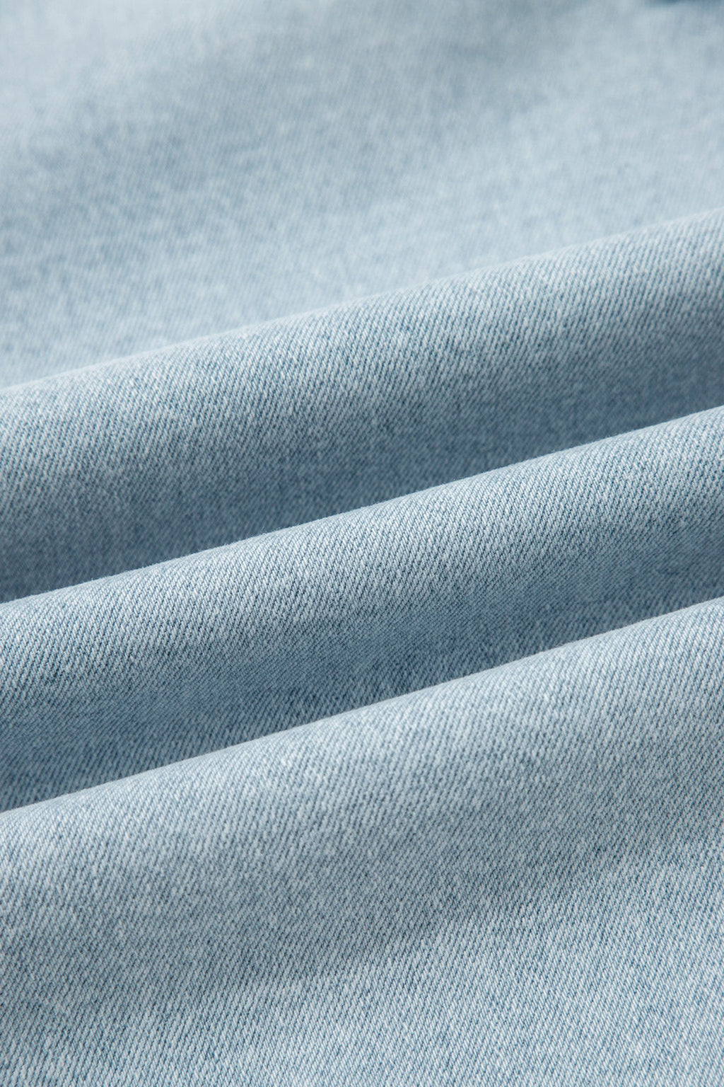 Beau Blue Frayed Cropped Straight Jeans