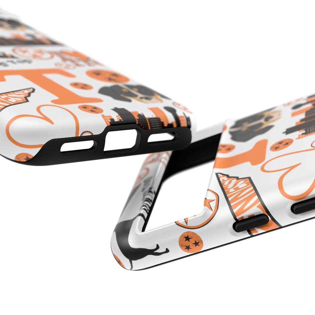 Tennessee Vols pattern Phone Case | Nashville skyline, Volunteers , orange and white