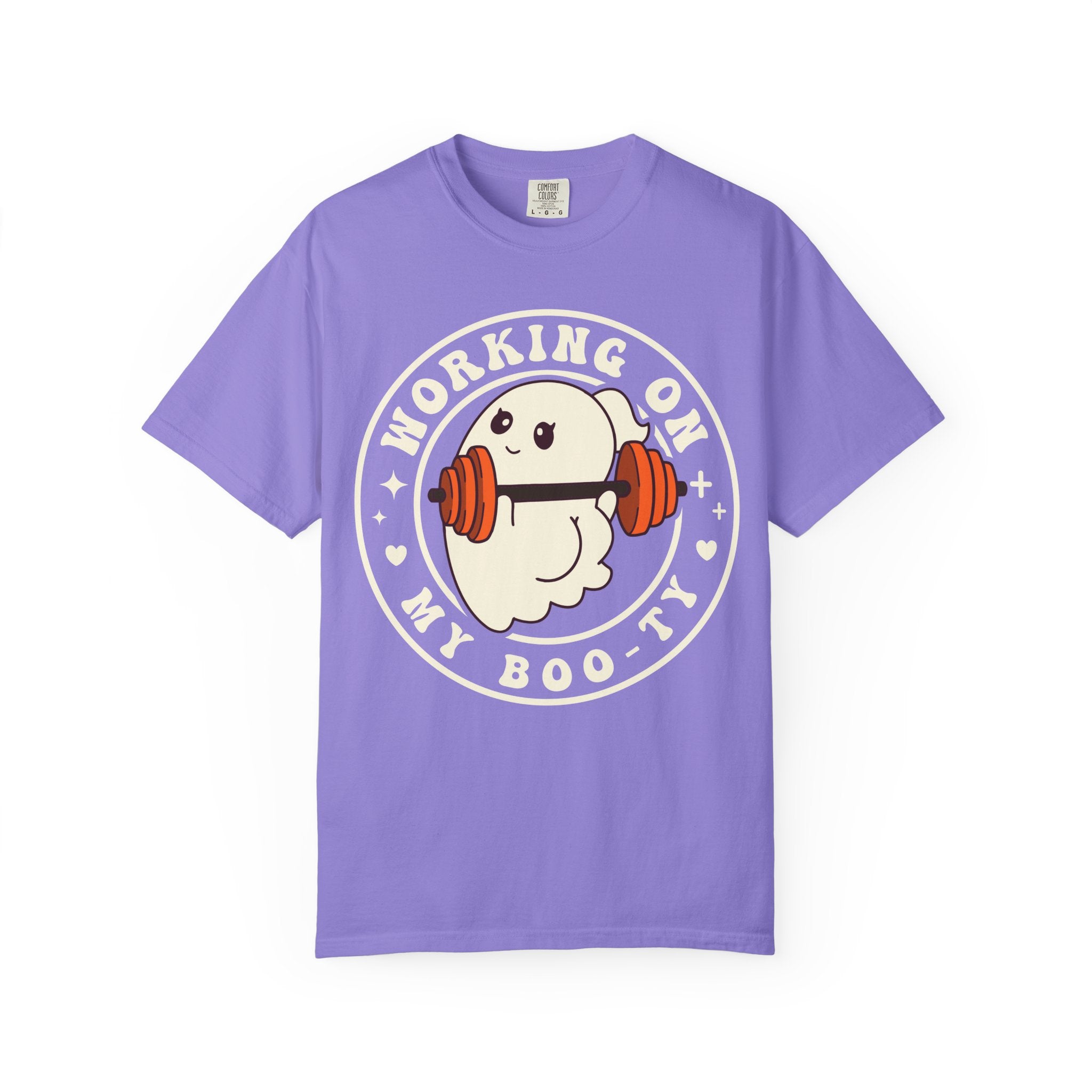 Ghost Lifter T-Shirt — Cute Ghost Weightlifting Gym Tee