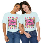 First Grade Pencils Leopard Print Kids Tee