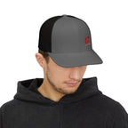 Coke County Snapback Trucker Cap — Mesh Back Baseball Hat